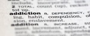 Addiction dictionary