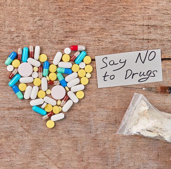 say no to drugs