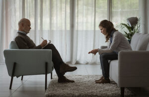 Therapist and patient during a psychotherapy session | ADAPT Programs