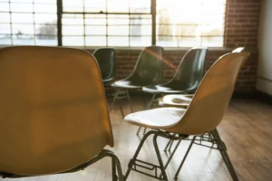 meeting room during a break