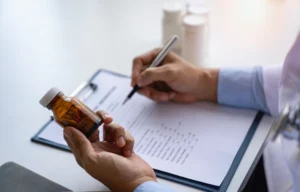 physicians look at the information